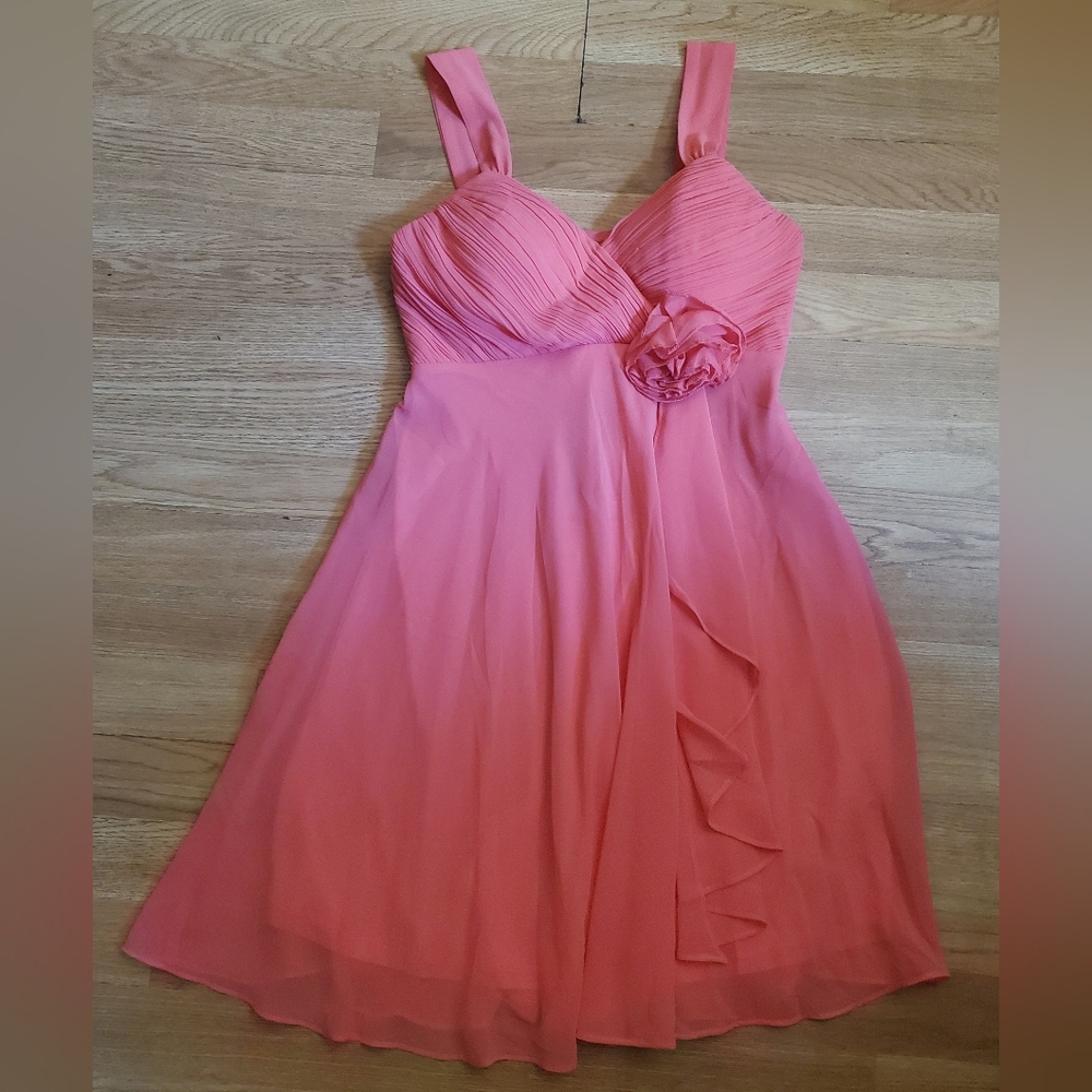 Peachy short dress